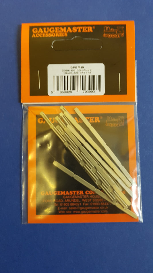 Gaugemaster BPGM19 - 48 OO Gauge Rail Joiners (Fishplates)