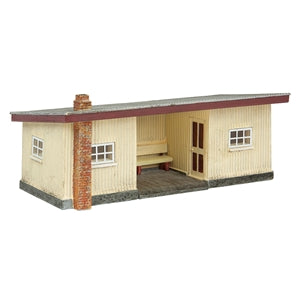 Bachmann 44-0160R - Narrow Gauge Corrugated Station Red
