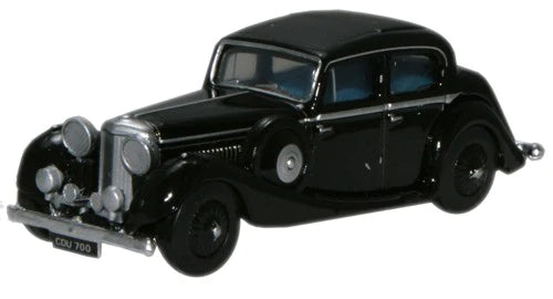 Oxford Diecast 76JSS002 - Black Jaguar SS 2.5 Saloon