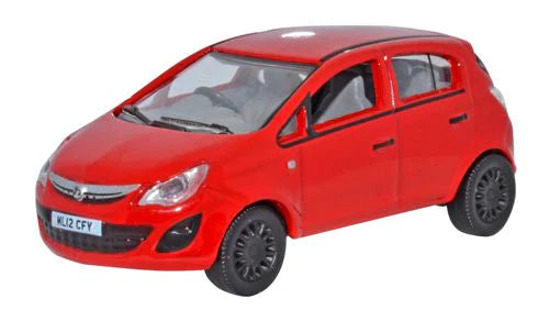 Oxford Diecast 76VC003 - Vauxhall Corsa Red
