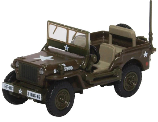 Oxford Diecast 76WMB003 - Willy's MB US Army
