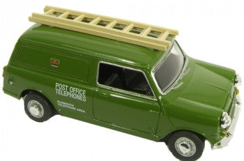 Oxford Diecast 76MV013 - Post Office Mini Van With Ladder