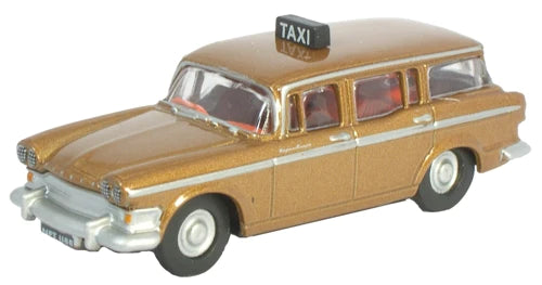 Oxford Diecast 76SS003 - Humber Super Snipe Estate Taxi in Brown