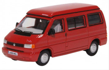 Oxford Diecast 76T4001 - VW T4 Westfalia Camper Paprika Red