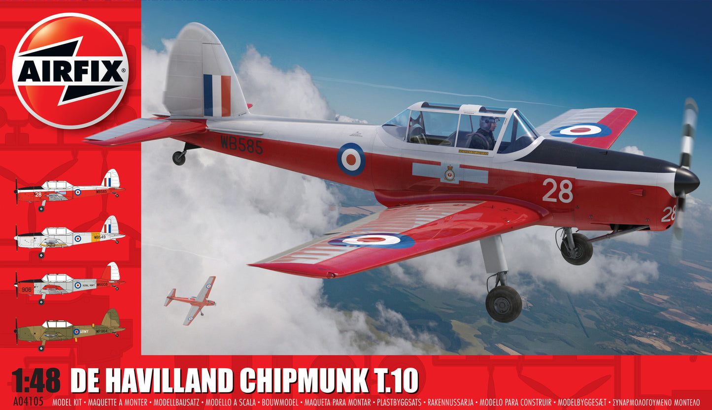 Airfix A04105 - De Havilland Chipmunk T.10  1:48 Scale