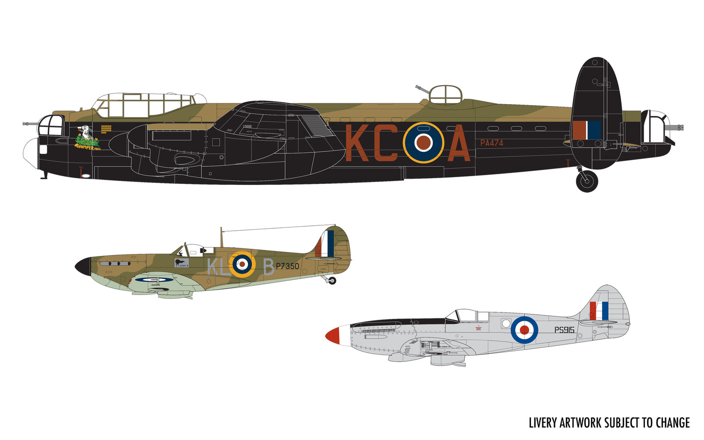 Airfix A50182 - Battle of Britain Memorial Flight