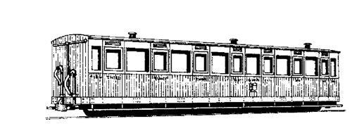 Dundas Models DM10A - Vale of Rheidol 3rd Class Bogie Coach No.s 1-12