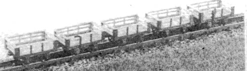 Dundas Models DM25 - Festiniog Railway 2-Ton Steel Sided Slate Wagon (pack of 5)