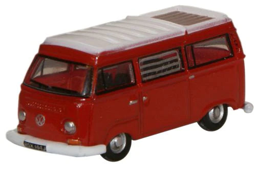 Oxford Diecast NVW004 - Senegal Red/White VW Camper