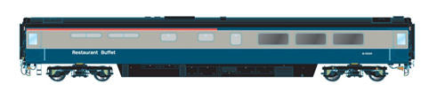 Oxford Rail 763RB001 - Mk 3a Coach RUB BR Blue & Grey M10025