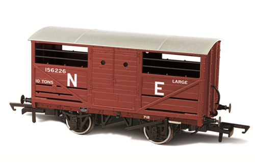 Oxford Rail 76CAT002B - LNER Cattle Wagon E156266