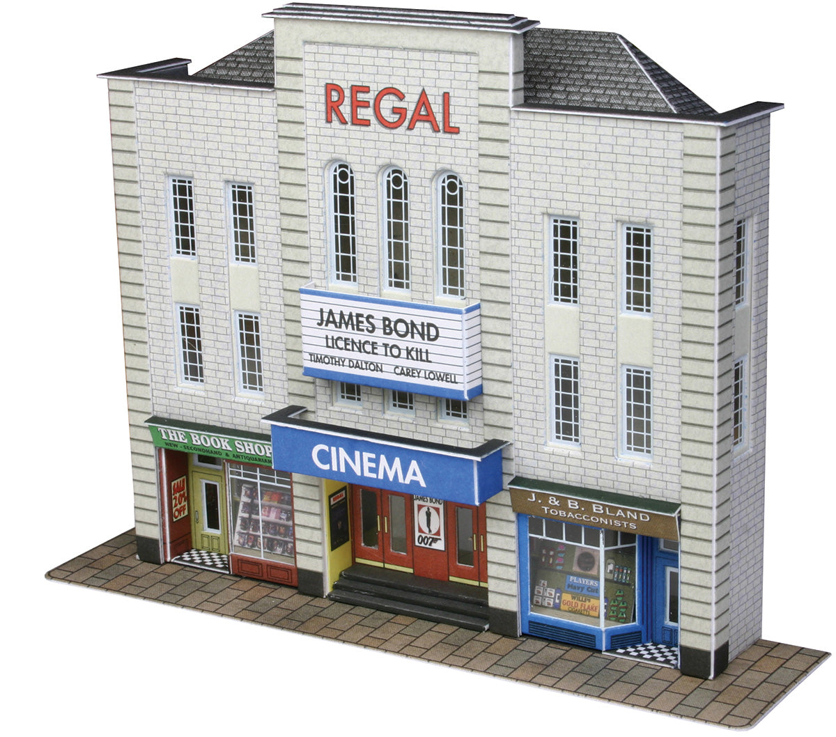 Metcalfe PN170 - Low Relief Cinema & Two Shops