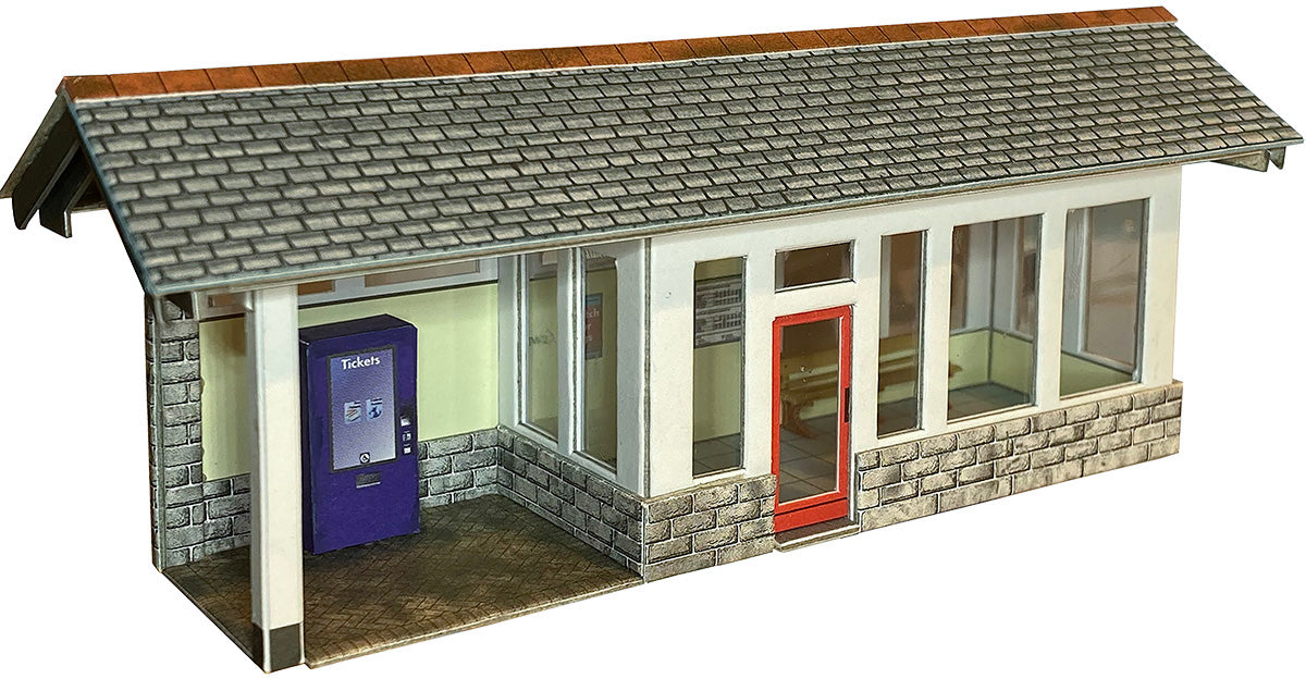 Metcalfe PO323 - Modern Platform Shelter