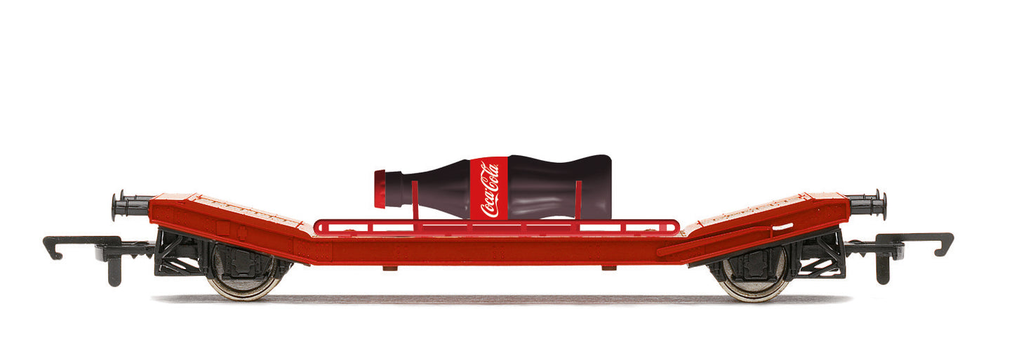 Hornby R60170 - Lowmac with Coca-Cola bottle