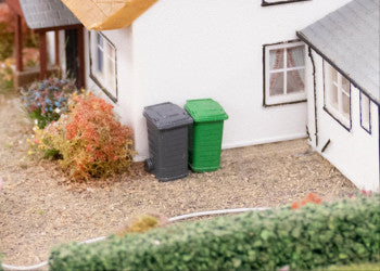 Gaugemaster GM495 - Wheelie Bins x 4 - OO Gauge