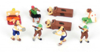 Gaugemaster GMKD71 - Figure Set - Homeless People - N Gauge
