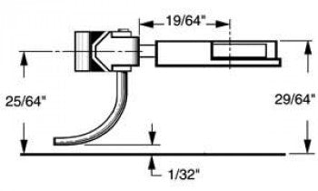 Kadee No. 28 Medium Centerset Shank