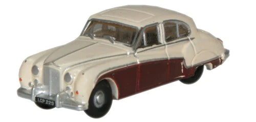 Oxford Diecast NJAG9001 - Jaguar MkIX Cream/Imperial Maroon