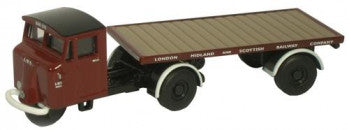 Oxford Diecast NMH009 - LMS Mechanical Horse Flatbed Trailer